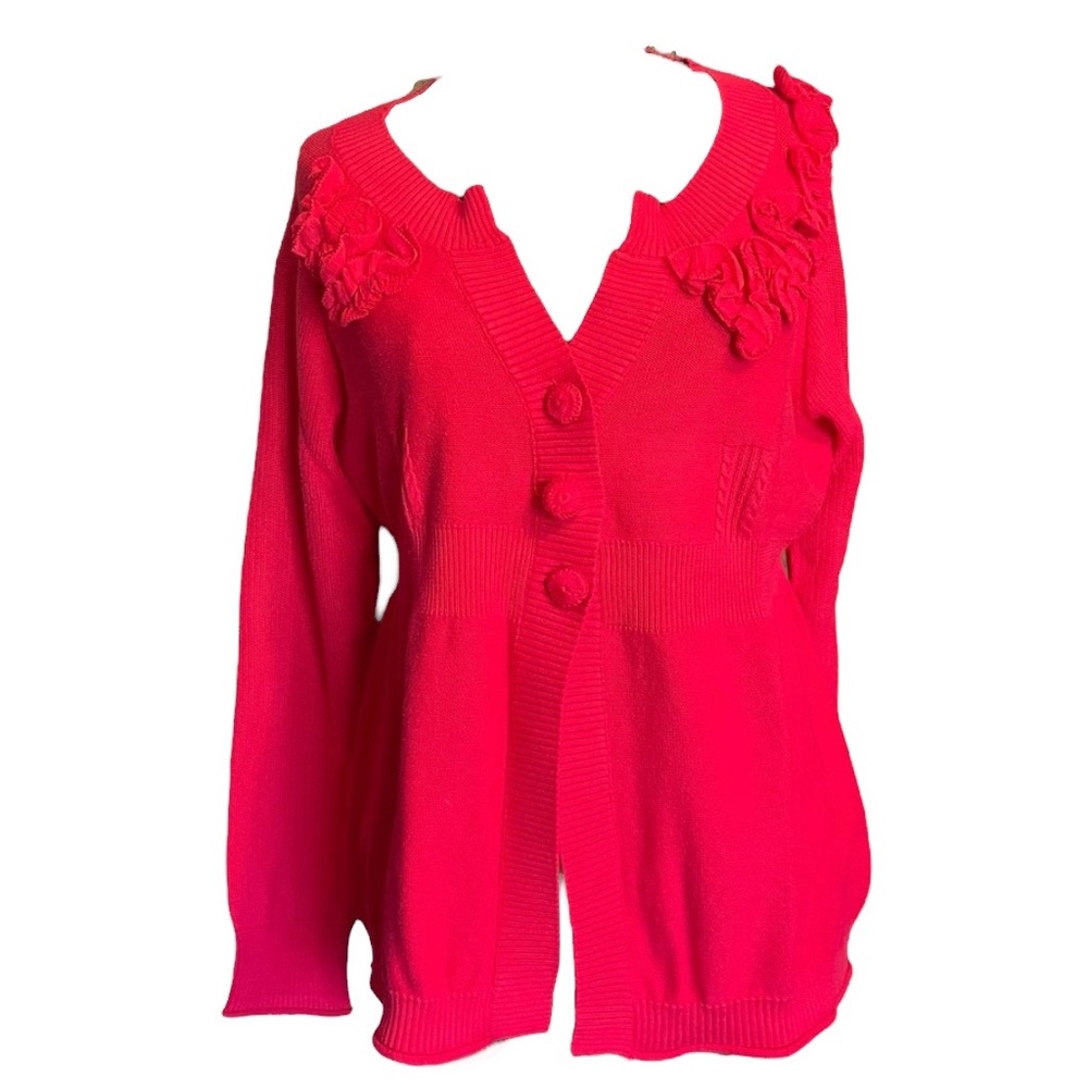 DKNY Jeans Barbiecore Cardigan